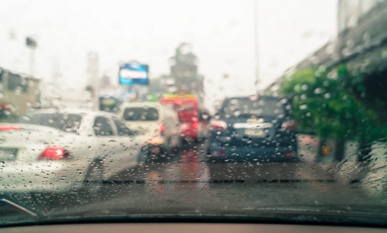 قيادة السيارة في المطر -دلعي سيارتك - قيادة السيارة - زينة سيارة