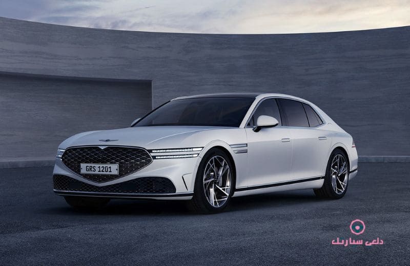 سيارة جينيسيس G90 2023 من الخارج