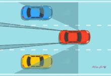 حل مشكلة النقطة العمياء 4 المنطقة العمياء في السيارة