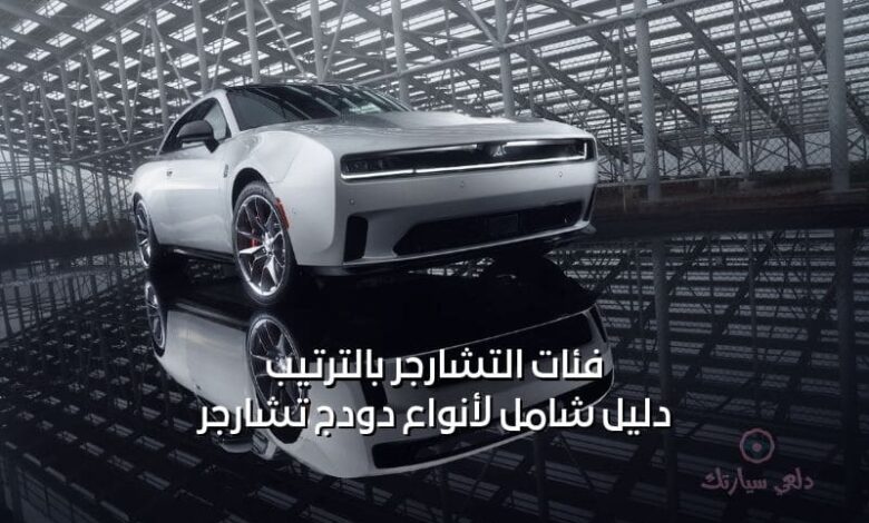 فئات التشارجر بالترتيب: دليل شامل لأنواع دودج تشارجر 1 فئات التشارجر بالترتيب
