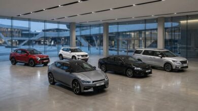 انواع سيارات كيا واسعارها