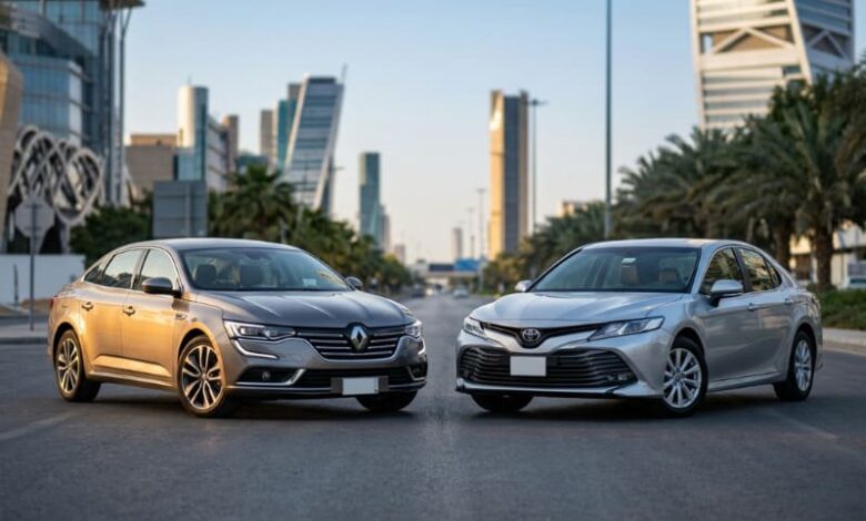 مقارنة رينو تاليسمان وكامري