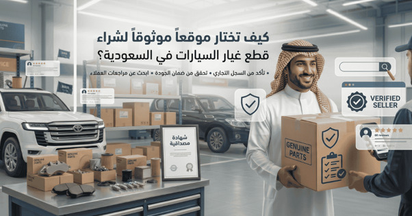 كيف تختار موقعاً موثوقاً لشراء قطع غيار السيارات في السعودية؟ 1 قطع غيار السيارات